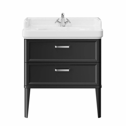 Тумба с раковиной Kerama Marazzi Pompei 80 см PO.M.80.2\BLK глянцевый черный Тумба с раковиной Kerama Marazzi Pompei 80 см PO.M.80.2\BLK глянцевый черный