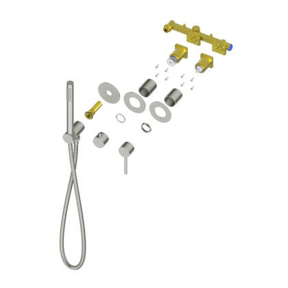 Душевая система Timo Saona SX-2349/17SM скрытого монтажа, золото матовое Душевая система Timo Saona SX-2349/17SM скрытого монтажа, золото матовое