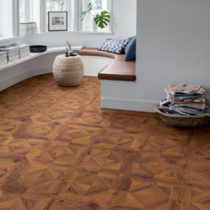 Ламинат Quick-step Impressive Patterns IPA 4144 Дуб медный брашированный (8мм/32кл/1,901м2), м2 Ламинат Quick-step Impressive Patterns IPA 4144 Дуб медный брашированный (8мм/32кл/1,901м2), м2