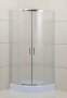 Душевой уголок BelBagno UNO-195-R-2-100-P-Cr
