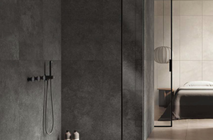 Керамогранит K958014R0001VTER Ubanchic Антрацит (120см*60см*80мм) (2шт/1,44м2) матовый R10A Ректификат