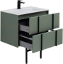 Тумба под раковину Allen Brau Reality 70 1.32004.CGM олива матовый