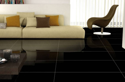 Керамогранит BLACK MIRROR 60х120 HIGH GLOSS, Mono