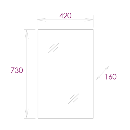 Шкаф-зеркало Onika Венеция 42 белый, универсальный Шкаф-зеркало Onika Венеция 42 белый, универсальный