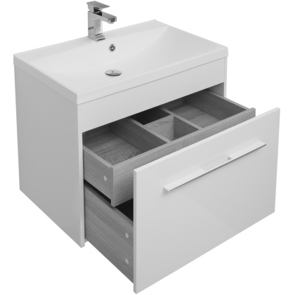 Тумба под раковину Aquanet Августа 75 белый Тумба под раковину Aquanet Августа 75 белый