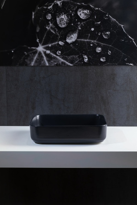 Раковина Allen Brau Fantasy 50 4.11021.31 черный матовый Раковина Allen Brau Fantasy 50 4.11021.31 черный матовый