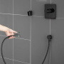 Гигиенический душ с термостатом Rose R105H, черный
