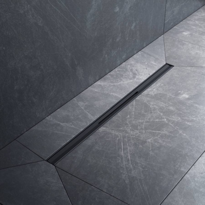 W01SC-S11-060-05BM MasterFlow Трап для душа линейный универс затвор Slim line 60см цвет черн мат W01SC-S11-060-05BM MasterFlow Трап для душа линейный универс затвор Slim line 60см цвет черн мат