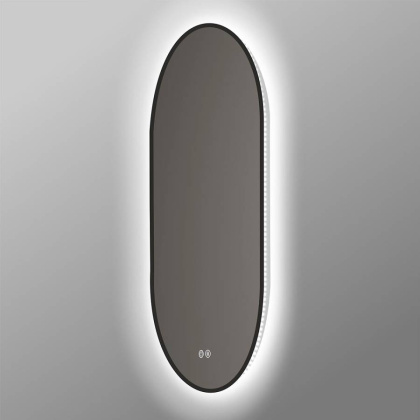 Зеркало LED VLM-3AU900B-2 500x900 c сенсорным выключателем и диммером, антизапотевание