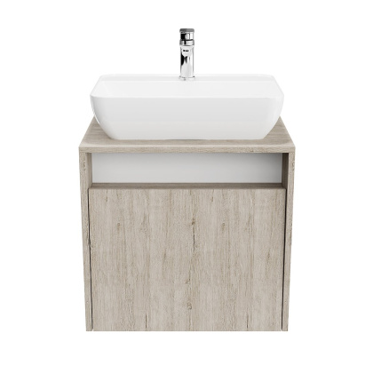 Тумба PRO подвесная 1 ящик 60, дуб Орегон PRO.60.1\OAK.O