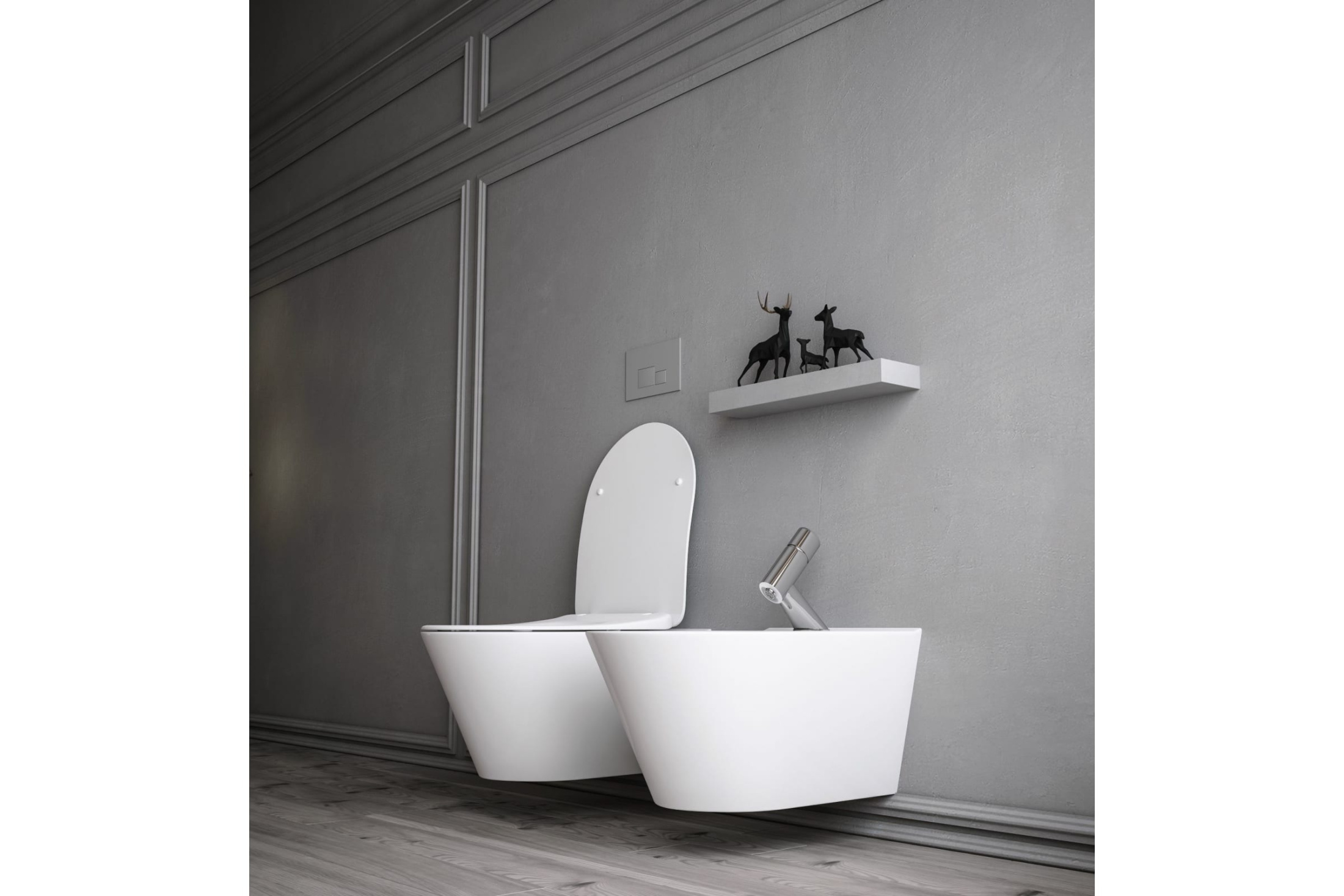 Крышка-сиденье для унитаза Creto Logan L3 белый 1003-001-L3WLID