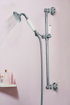 Душевой гарнитур Jacob Delafon Louise E24364-CP, хром, шт Душевой гарнитур Jacob Delafon Louise E24364-CP, хром, шт