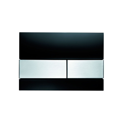 Стеклянная панель смыва унитаза TECEsquare для системы с двойным смывом