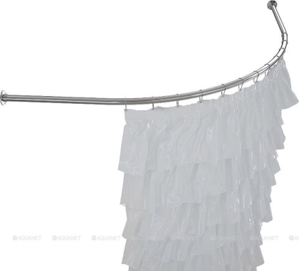 Карниз для ванны Aquanet Capri/Sarezo полукруглый 160х100 Карниз для ванны Aquanet Capri/Sarezo полукруглый 160х100
