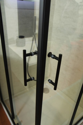 ECO-O-A-2-100-C-NERO Душевой уголок