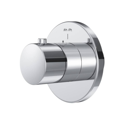 F0800200 Запирающий вентиль, монтируемый в стену, Хром, шт.