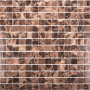 Мозаика натуральный мрамор DARK EMPERADOR POLISHED 20х20, Classic