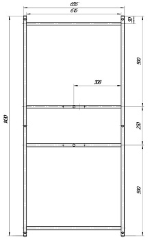 Панель "ALISA MG" 170 L/R