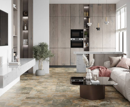 Керамогранит К21_11 Laparet Oberon Green (60смх60смх9мм) (4шт_1,44м2) структурный, м2