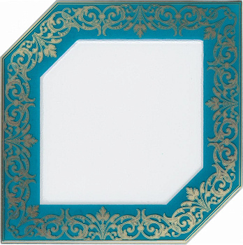 Декор HGD\C250\18000 Клемансо бирюзовый 15*15 (1уп/38шт), шт Декор HGD\C250\18000 Клемансо бирюзовый 15*15 (1уп/38шт), шт