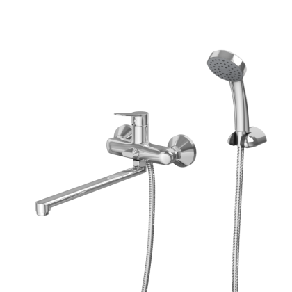 Смеситель для ванны с длинным поворотным изливом RUSH Crete (CR3535-51)